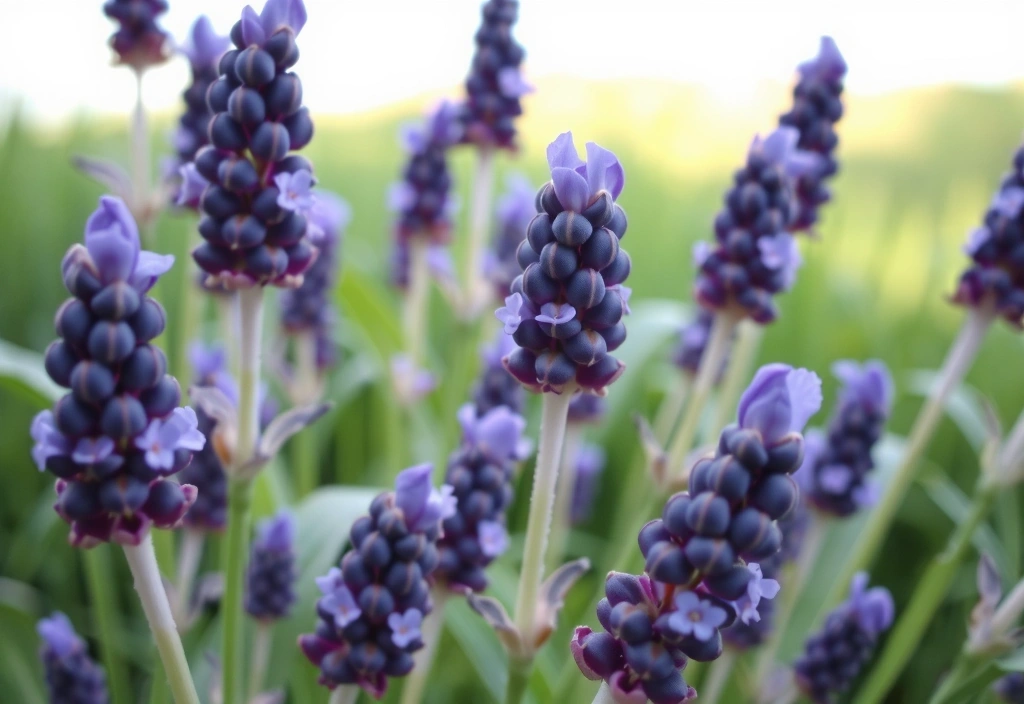 Close-up of vibrant lavender flowers, symbolizing calm and natural remedies.